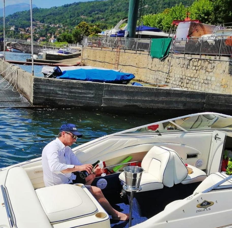 B&B Villa Preziosa Lago Maggiore Lesa Dış mekan fotoğraf